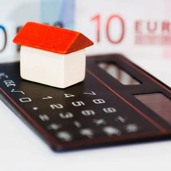 Pocket calculator for house construction calculations